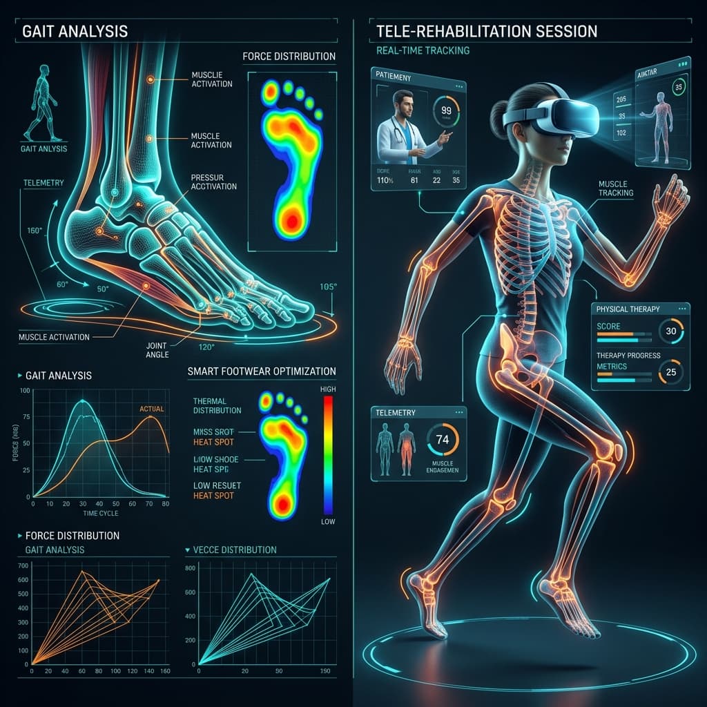 AI sports telemetry and biomechanics visual