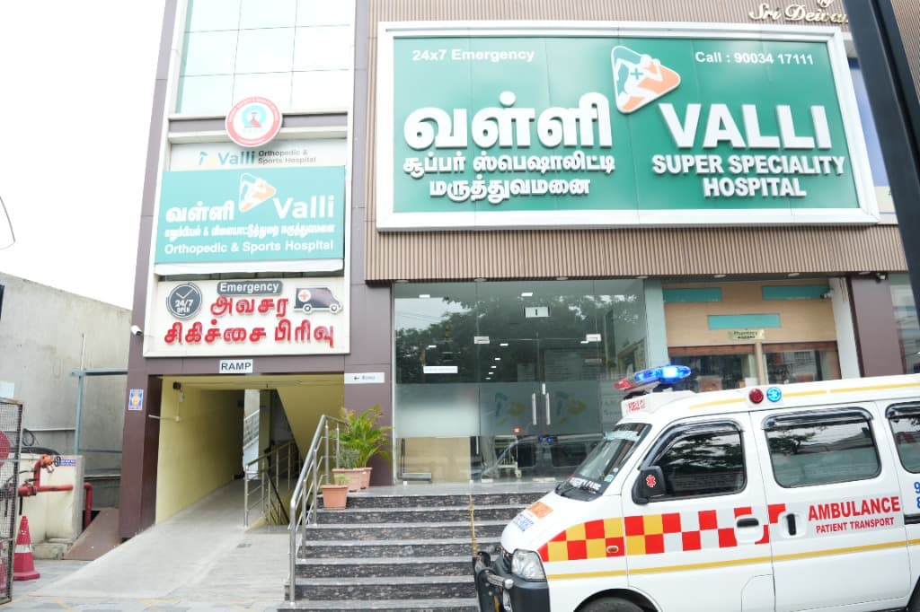 Valli Super Specialty Hospital Salem - Best Orthopedic Hospital for Joint Replacement, Trauma Care & Sports Injury